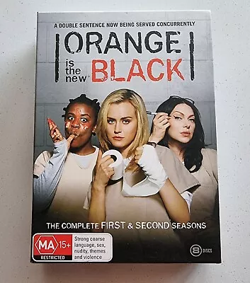 Orange Is The New Black : Season 1-2 DVD Boxset PAL4 • £9.30