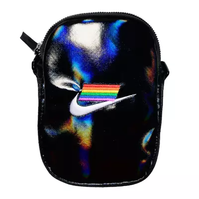 Nike Heritage BETRUE Small Items Bag LGBT+ Ltd Ed Rainbow Swoosh Logo Unisex 1 L • $146.31