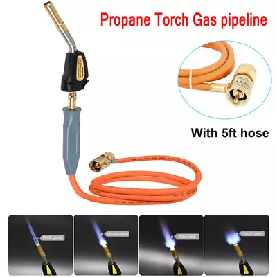 Mapp MAP Pro Propane Gas Turbo Torch Hose Propane Soldering Brazing Welding Kits • $38