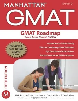 The GMAT Roadmap: Expert Advice Through Test Day (Manhattan... By Manhattan GMAT • £3.49