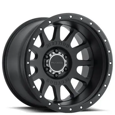 4ea 20x10 Method Wheels MR605 NV Matte Black Off Road Rims(S10) • $1596