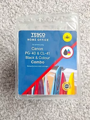 Canon Black And Colour Combo Printer Ink PG-40 & CL-41 Tesco • £11.99