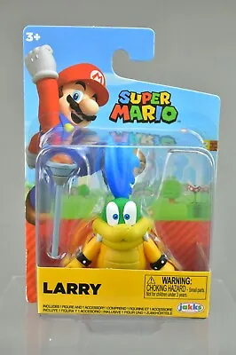 Super Mario Bros Larry Koopa Jakks Pacific 2.5  World Of Nintendo • $13.49