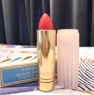 Vintage Yardley Quick Change Lipstick Refill In Rose Coral New In Box • $45