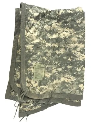 $34.90 • Buy US Military Army ACU Digital Wet Weather PONCHO LINER Woobie Blanket MINT