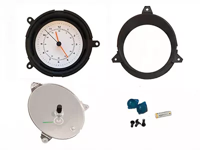 $209.95 • Buy NEW WHITE FACE 1969-70 Mustang Deluxe Kit - Battery Powered Clock, Spacer, Lens