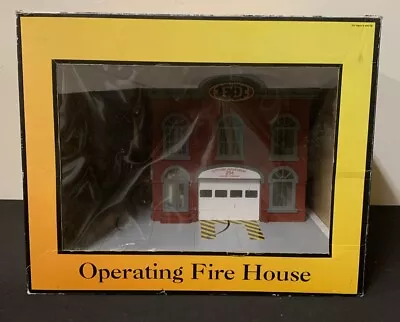 RAIL KING 30-9102 O Scale Gauge Operating Fire House Train Accessory READ • $119.99