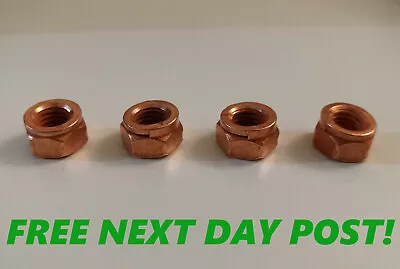 4x M8 X 1.25 Turbo Exhaust Manifold/Elbow Lock Nuts Hi Temp SR20DET S15 S14 S13 • $7.51