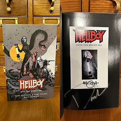 HELLBOY: INTO THE SILENT SEA Hardcover HC Mike Mignola DAVID HARBOUR SDCC 2017 • $90