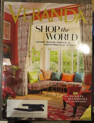 Veranda--Shop The World The Best Textiles Furniture &- September/October 2021 • $3.49