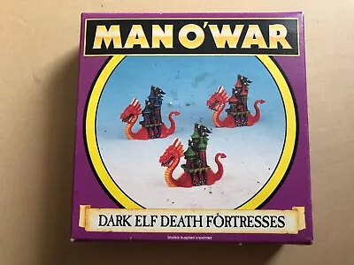 Man O' War Dark Elf Death Fortresses Three Of • $56.85