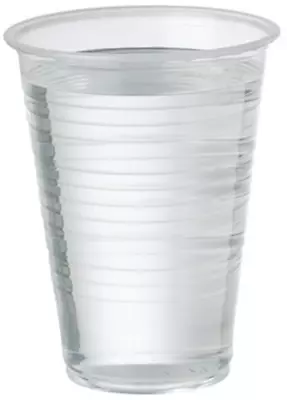 6000 X Clear Disposable Plastic 7oz Cups Cold Drink Tumbler Water Cooler Cups • £89.95