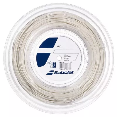 Babolat XALT 17G 1.25mm (white) 660ft 200m Tennis String Reel • $249