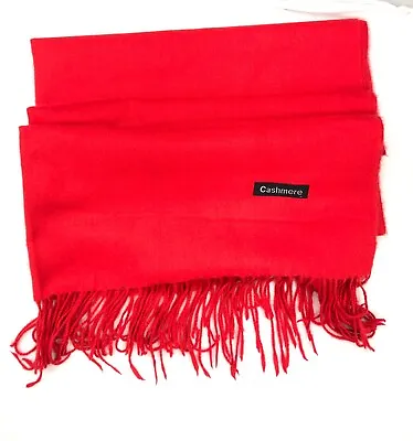 £9.99 • Buy Women Soft Large Thick Warm Luxury Wrap Scarves Cashmere Scarf Wool Blend Shawl