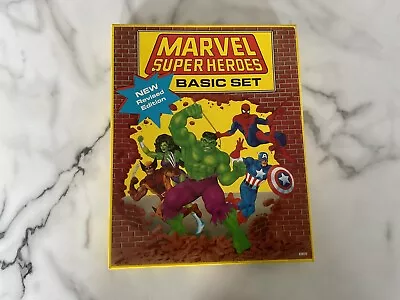 Marvel Super Heroes Basic Set1991 Revised.board Game. • $10