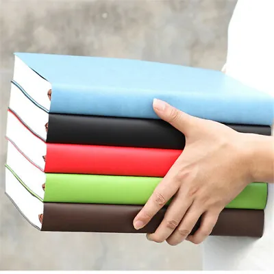 Thick Leather Vintage Journal A5/A4 Notebook Blank Paper Writing Diary 640 Pages • $43.99