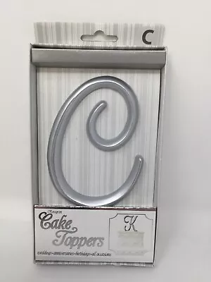 Monogram C Cake Topper Wedding Birthday Letter C New 4  High • $5