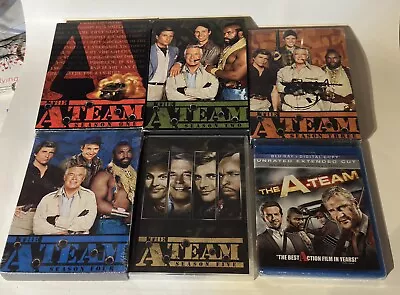 The A Team Complete Series DVD Lot (Seasons 1-5) Some Sealed Plus Bluray Movie! • $1.25