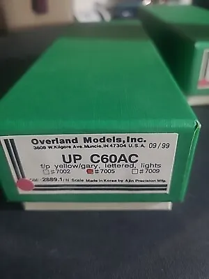 Overland Models N Scale UP C60AC #7005 OMI 2889.1 • $449