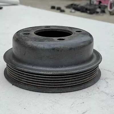 87-93 Mustang Factory Crank Pulley V8 302 HO Engine Crankshaft Ford 5.0 OEM 343 • $59.99