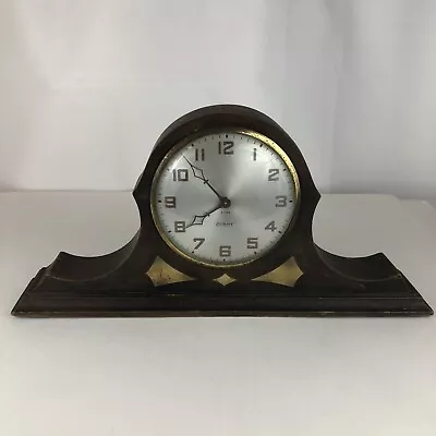 Vintage Gilbert Wooden Mantel Clock USA AS IS Parts Or Restoration • $50.57