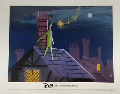 Mary Blair Peter Pan Concept Art Print D23 Disney 12  H X 15  L Rare NEW • $124.99