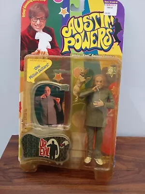 Austin Powers Dr Evil Action Figure Toy Fully Poseable 1998 Trendmasters New • $0.99