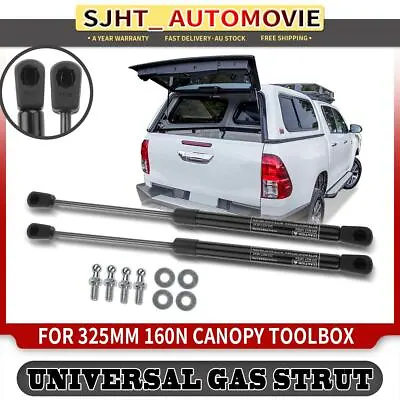 $22.90 • Buy 2x Gas Struts For ARB Canopy Rear Window 325mm Long 160N 1921VR Inc Hilux