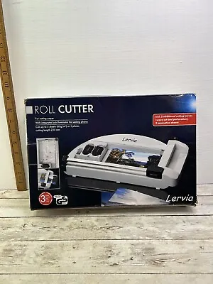 Lervia Roll Cutter Integrated Cold Laminator For Sealing Photos Free Postage • £19.99