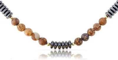 Jewelry Surfer Necklace Natural Coconut Beads Mens Surfer Wooden Beads Handmade • $30