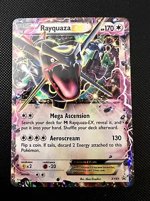 Rayquaza EX XY69 Pokemon TCG XY Black Star Promos Holo Shiny • $19.99