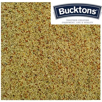 £5.25 • Buy Bucktons Special Budgie Seed / Food 500g, 1kg, 2kg & 5kg - Individual Clear Bags