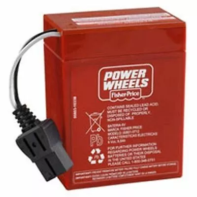 Replacement Battery For Fisher Price My First Craftsman Power Wheels • $84.40