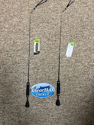 Eagle Claw Cryo Ice Spinning Rods 28  Medium Light 2 Pack • $69.99