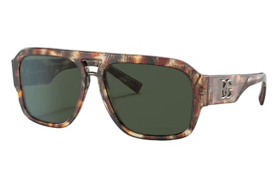 $326.96 • Buy Mens Dolce & Gabbana Sunglasses Dg4403 Red Havana Polarized Sunnies