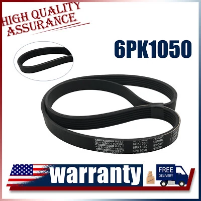 OEM 6PK1050 Air Compressor Drive Belt For VW Golf Gti Rabbit Honda 4-Cylinder US • $9.38