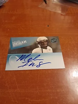 2012 Press Pass Melvin Ingram Blue Autograph Auto #D 38/50 Chargers • $6.99