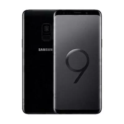 Samsung Galaxy S9 64GB Midnight Black 4GB RAM Good Condition Unlocked • £109.99