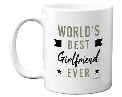 $26.99 • Buy Worlds Best Girlfriend Ever Mug Valentines Day Her Anniversary Gifts Girlfriends