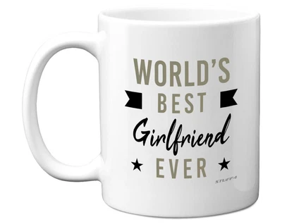 $26.99 • Buy Worlds Best Girlfriend Ever Mug Valentines Day Her Anniversary Gifts Girlfriends