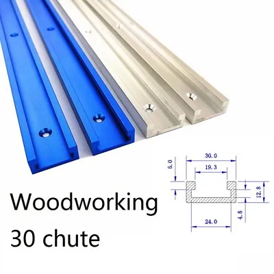 1000mm Aluminium T-Track T-Slot Miter Jig Fixture Tool Woodworker Router Table  • $22.04