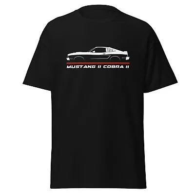 Premium T-shirt For Ford Mustang II Cobra II 1977-1978 Enthusiast Birthday Gift • $19.95