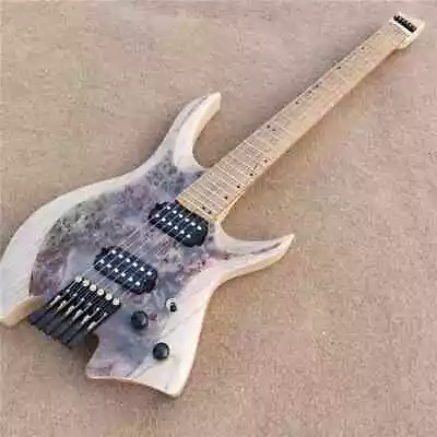 Headless Guitar 6 Strings Electric Guitar Alder Body Quilted Maple Roasted Neck • $565