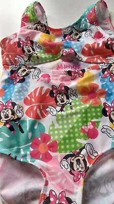 Girls Swim One Piece Suit Size4 Disney Minnie Mouse • $6.19