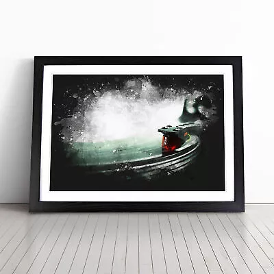 The Needle Of The Record Player Wall Art Print Framed Canvas Picture Poster • £39.95