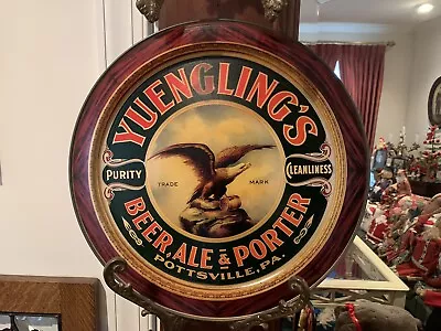 NOS Yuengling’s Beer  Ale Porter Tray Pottsville Pa.  160th Anniversary • $219.99