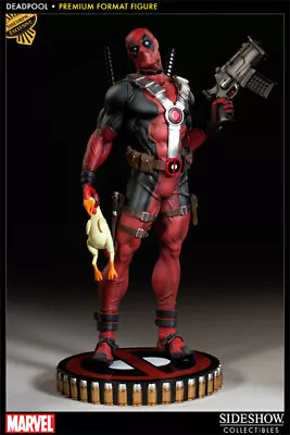 SIDESHOW DEADPOOL PREMIUM FORMAT EXCLUSIVE STATUE FIGURE X-MEN Avengers • $1568.89