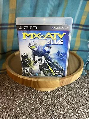 MX Vs. ATV Alive (Sony PlayStation 3 2011) CIB Tested/ Working • $0.99