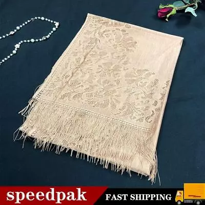 Soft Lace Wraps Wedding Wrap Scarf Pashmina Tulle Evening Shawl Ups Cover S3H86 • £5.46