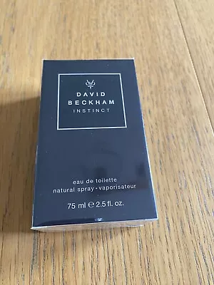 David Beckham Instinct Perfume Eau De Toilette Spray For Men Beauty 75ml Brand N • £15